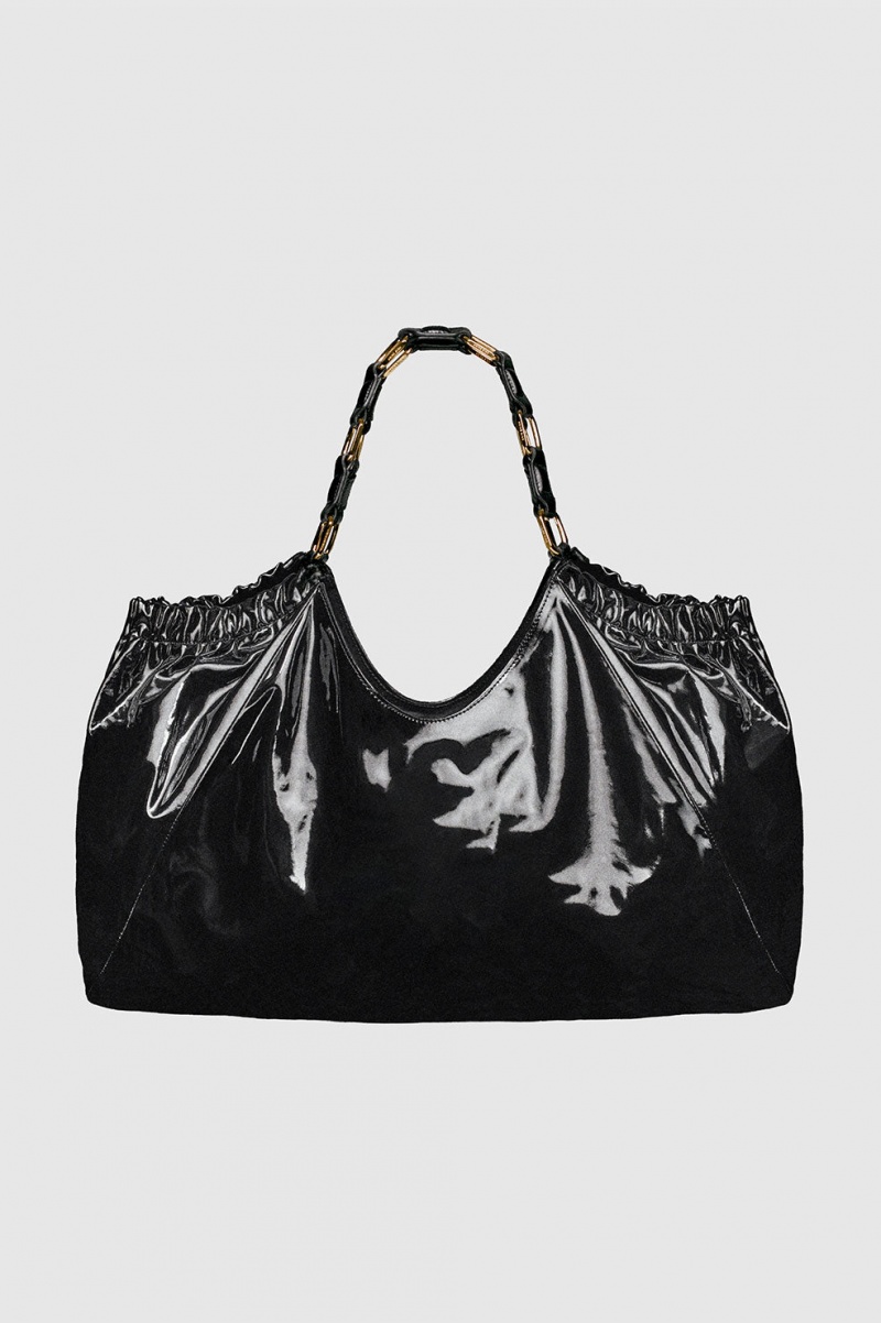 Handbags Anine Bing Kate Tote Noir Femme | JPG-3391483